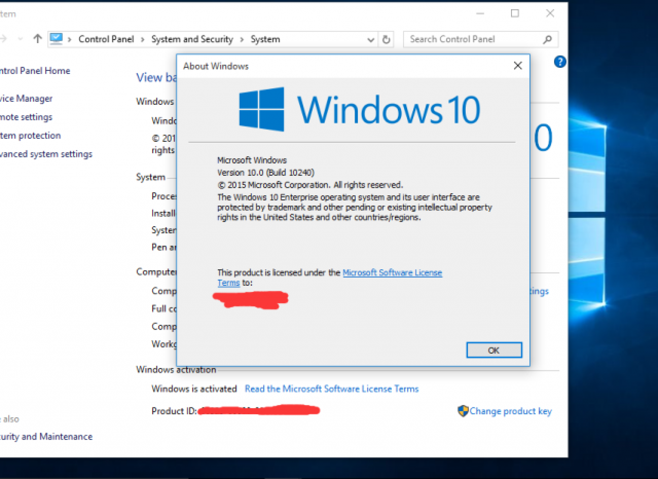 [13/07/2015] Windows 10: Screenshot zeigt angeblichen RTM-Build 10240 (1)