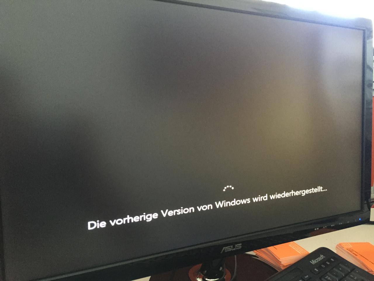 [31/07/2015] Windows 10: Stopp-Error 0xc000021a bei der Systemwiederherstellung
