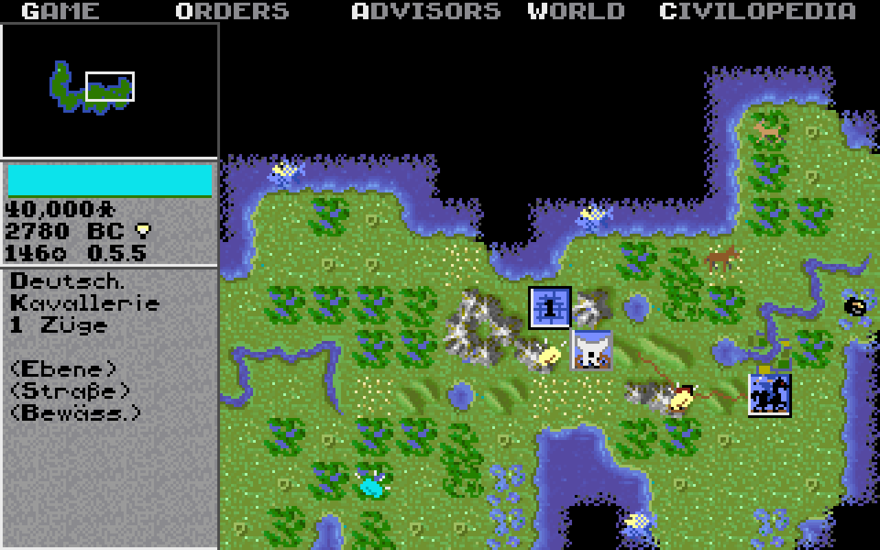 [10/08/2015] Civilization 1 (475.02) (DOS) (D-Fend Reloaded 1.4.2 + Dosbox 0.74 + Munt) - Screenshot von Poulton (5)
