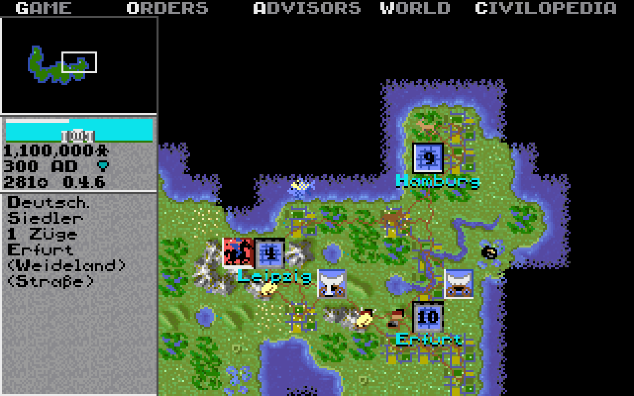 [10/08/2015] Civilization 1 (475.02) (DOS) (D-Fend Reloaded 1.4.2 + Dosbox 0.74 + Munt) - Screenshot von Poulton (9)