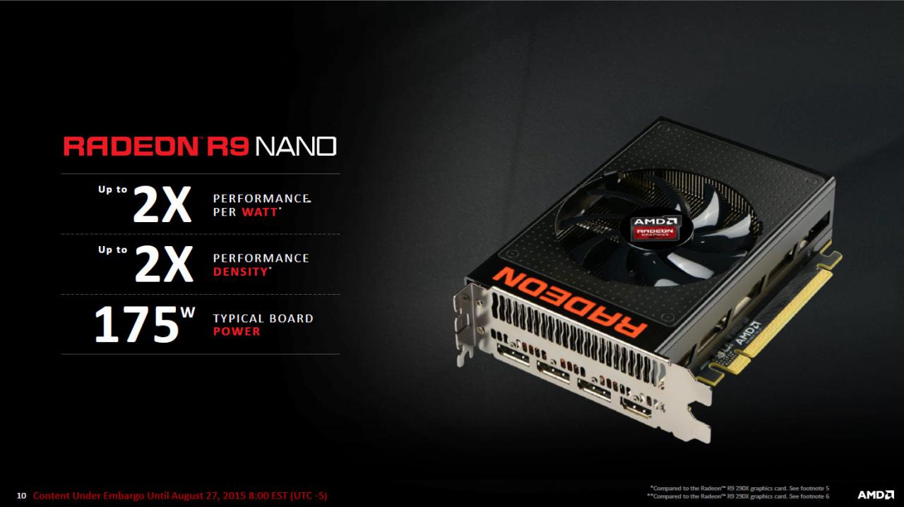 [27/08/2015] Radeon R9 Nano: Wie gefällt Ihnen AMDs Mini-Fiji? (Umfrage)