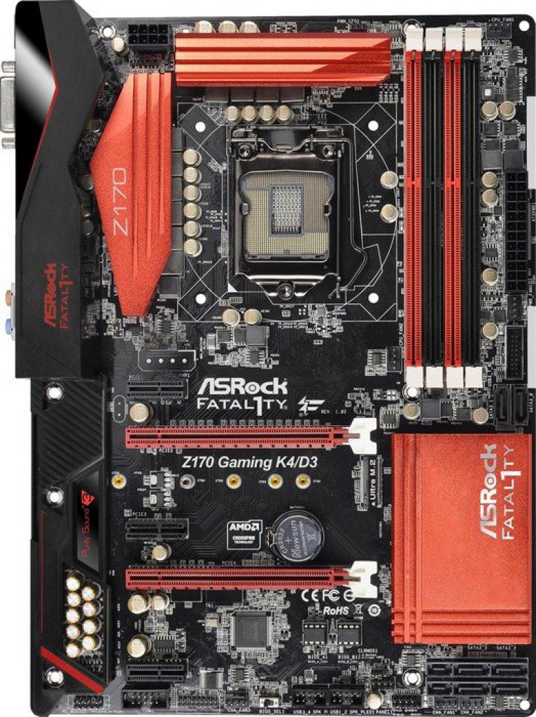 [06/08/2015] ASRock Fatal1ty Z170 Gaming K4/D3