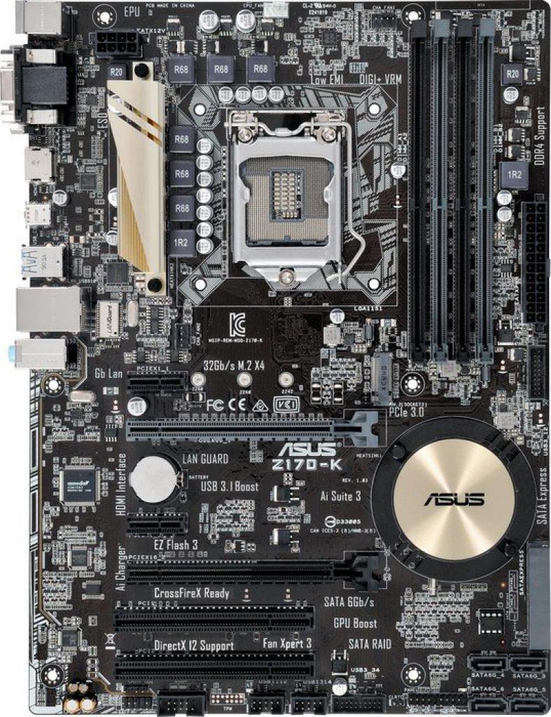 [06/08/2015] ASUS Z170-K