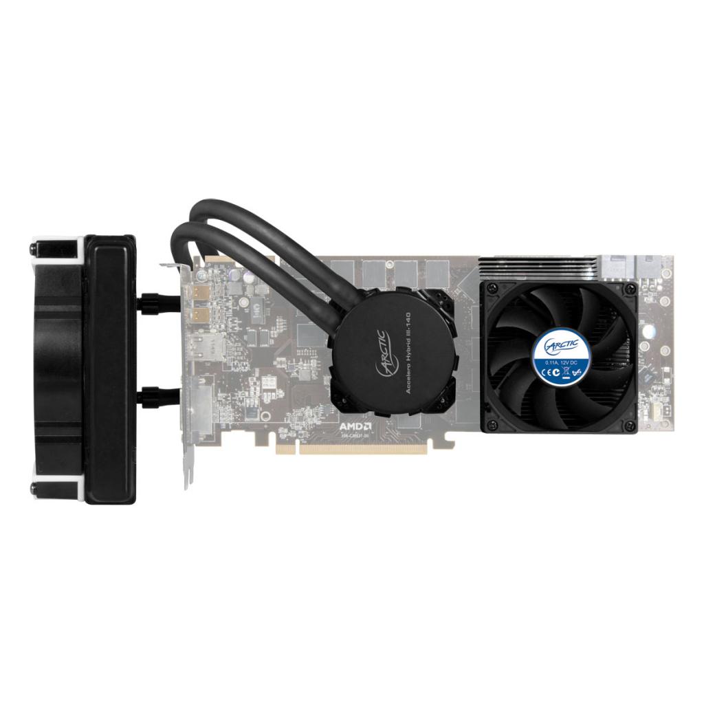 [18/08/2015] Arctic Cooling Hybrid III-140: AiO-Wakü für Grafikkarten mit verbesserter VRM-Kühlung (5)