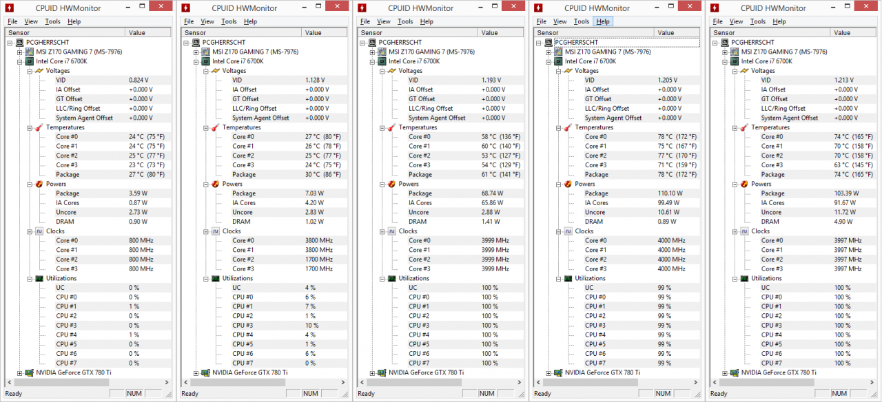 [05/08/2015] Volnur: Skylake, Broadwell, Haswell-Devils-Canyon, Haswell, Ivy Bridge, Sandy Bridge (2)