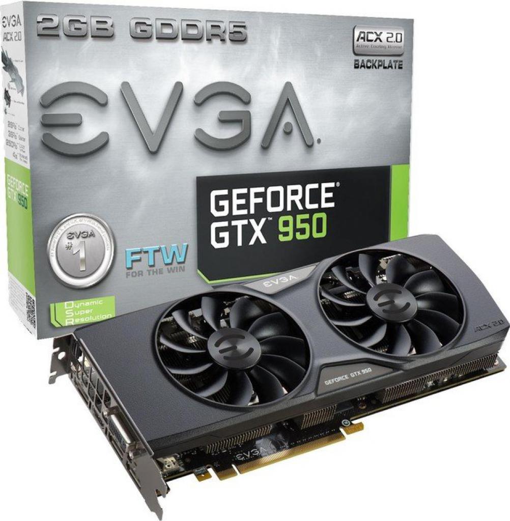 [24/08/2015] EVGA Geforce GTX 950 FTW