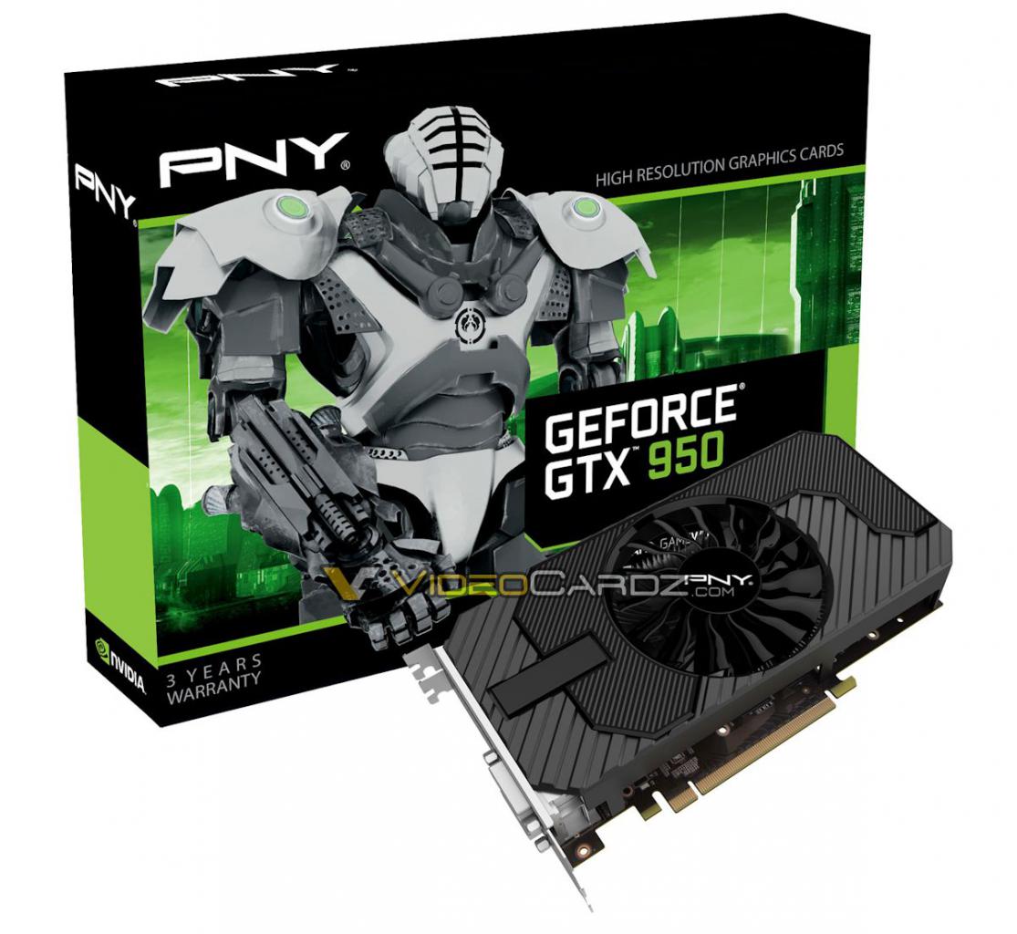 [12/08/2015] Geforce GTX 950: Erste Bilder von einem PNY-Custom-Design geleakt