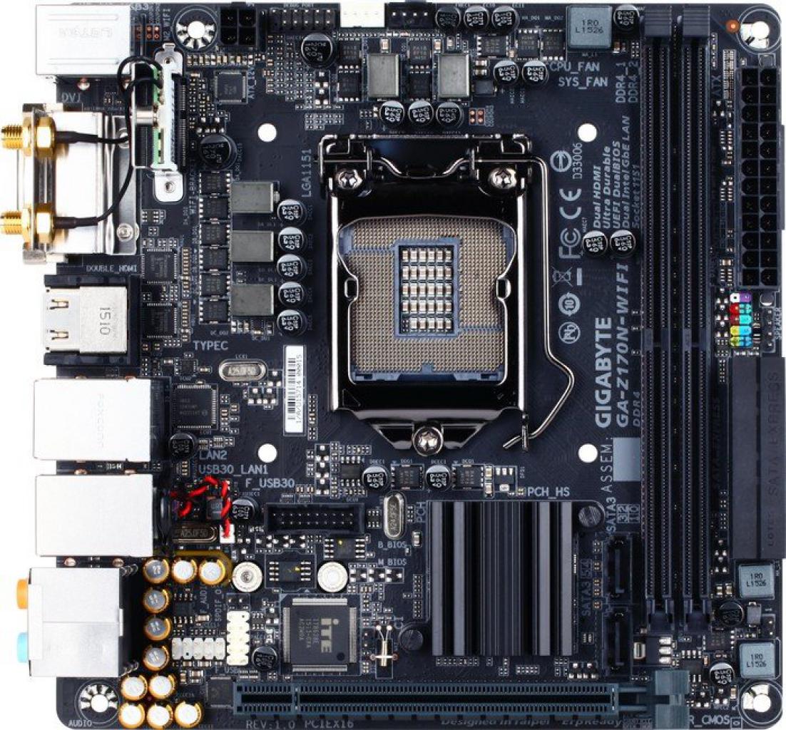 [06/08/2015] Gigabyte GA-Z170N-WIFI