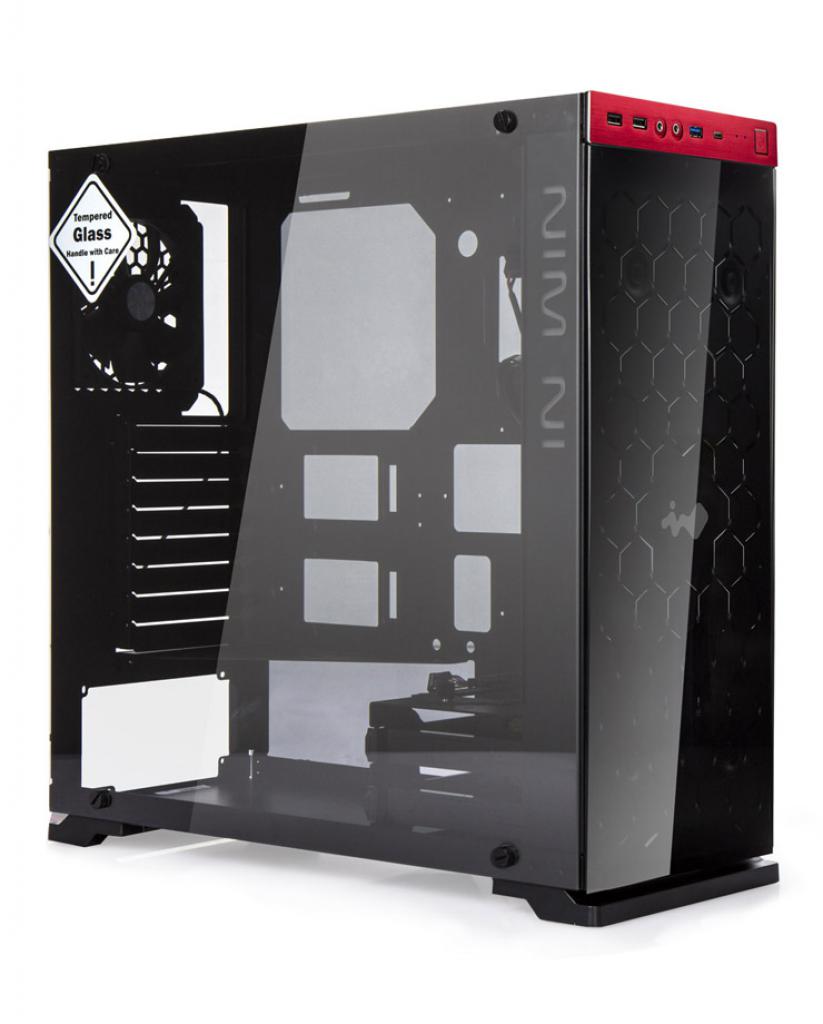 [24/08/2015] In Win 805: Viel Hartglas, Aluminium und USB 3.1 Typ C für 180 Euro (11)