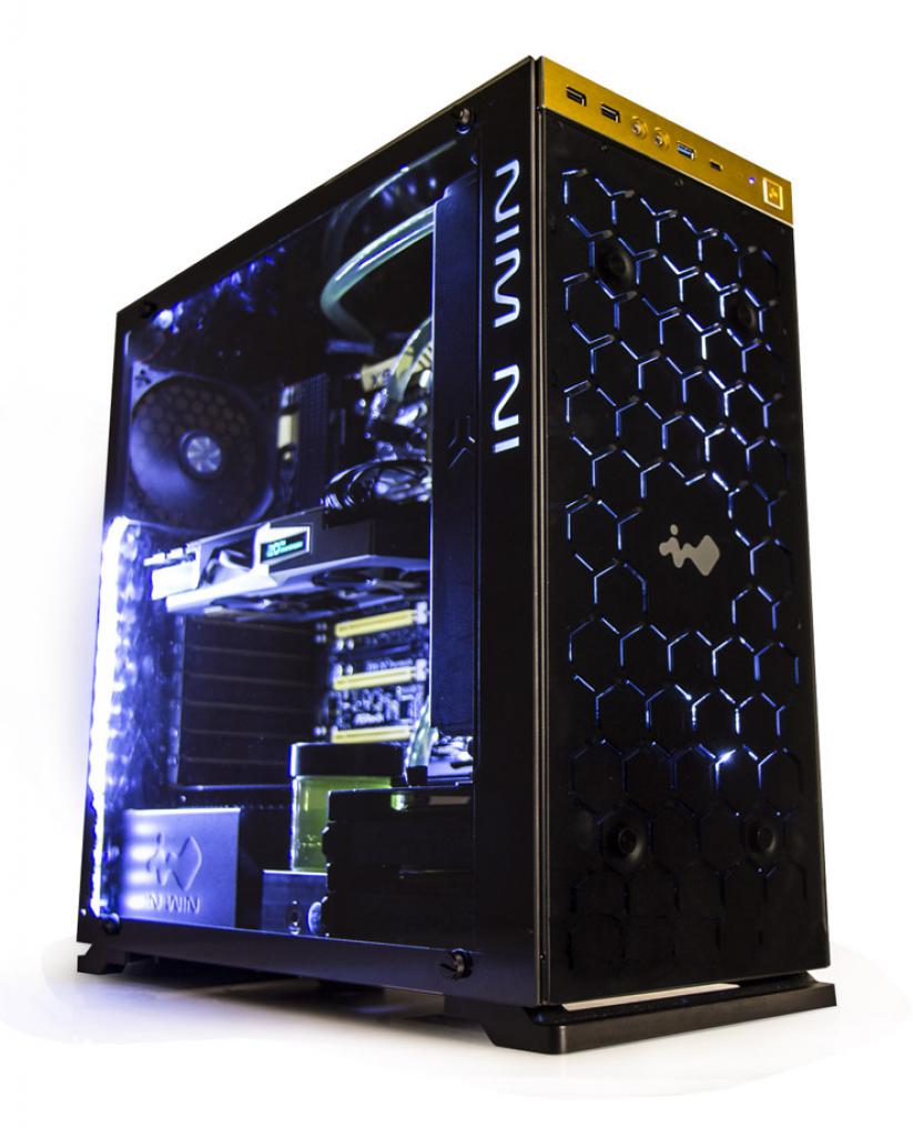 [24/08/2015] In Win 805: Viel Hartglas, Aluminium und USB 3.1 Typ C für 180 Euro (2)