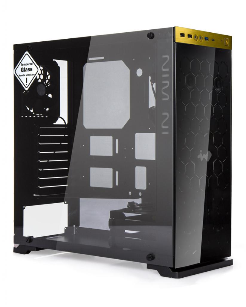 [24/08/2015] In Win 805: Viel Hartglas, Aluminium und USB 3.1 Typ C für 180 Euro (5)