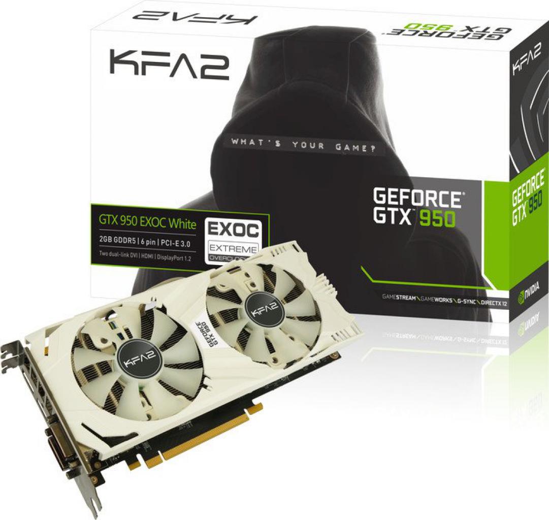 [24/08/2015] KFA2 Geforce GTX 950 EXOC White Edition 20150824172919