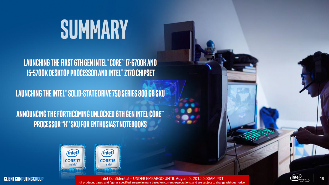 [06/08/2015] Intel Skylake: CPUs mit freiem Multiplikator erstmals für Notebooks