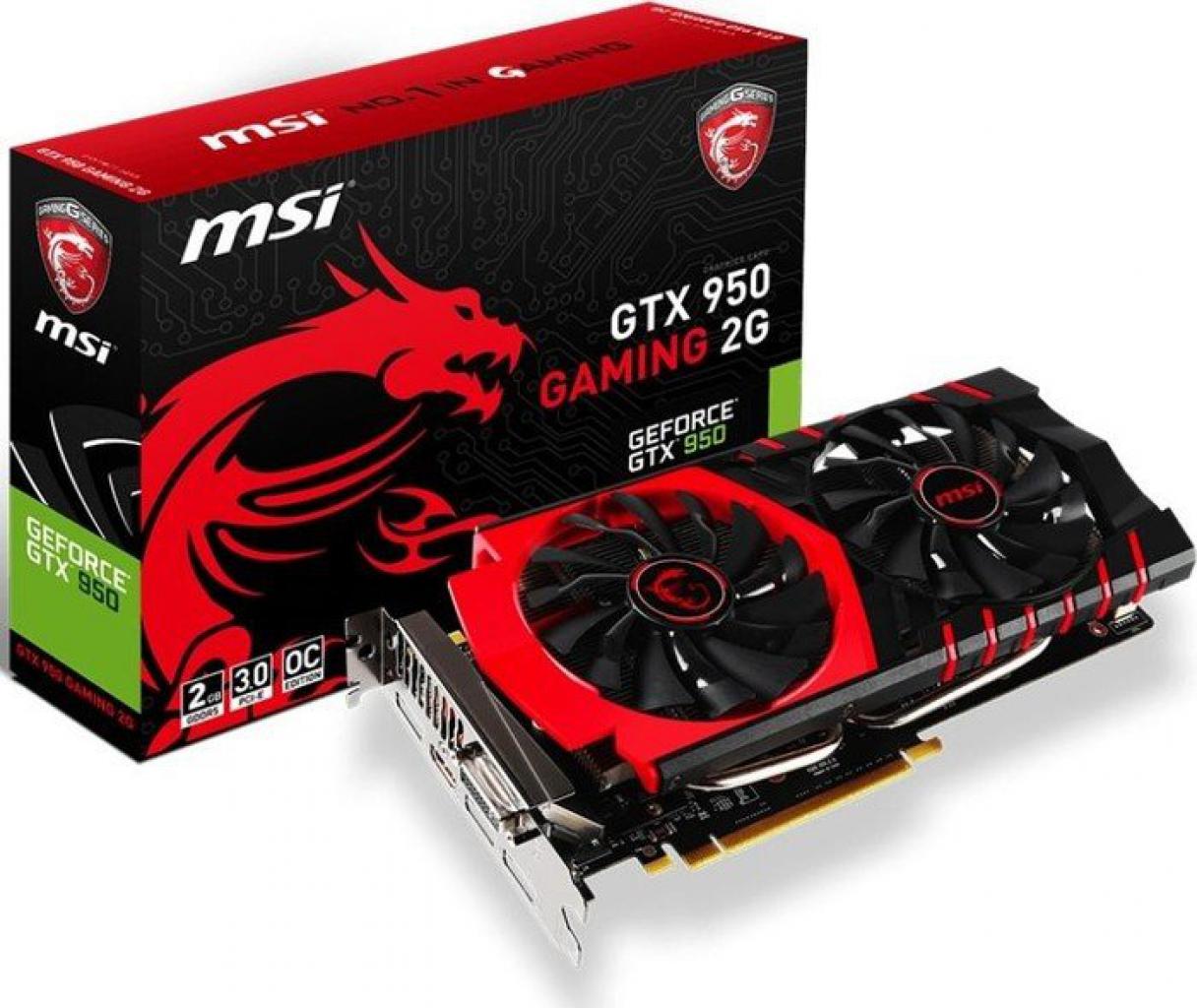 [24/08/2015] MSI Geforce GTX 950 Gaming 2G