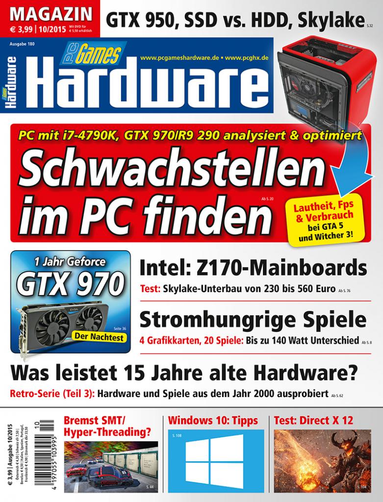 [28/08/2015] Cover MAG (PCGH #180 10-2015)
