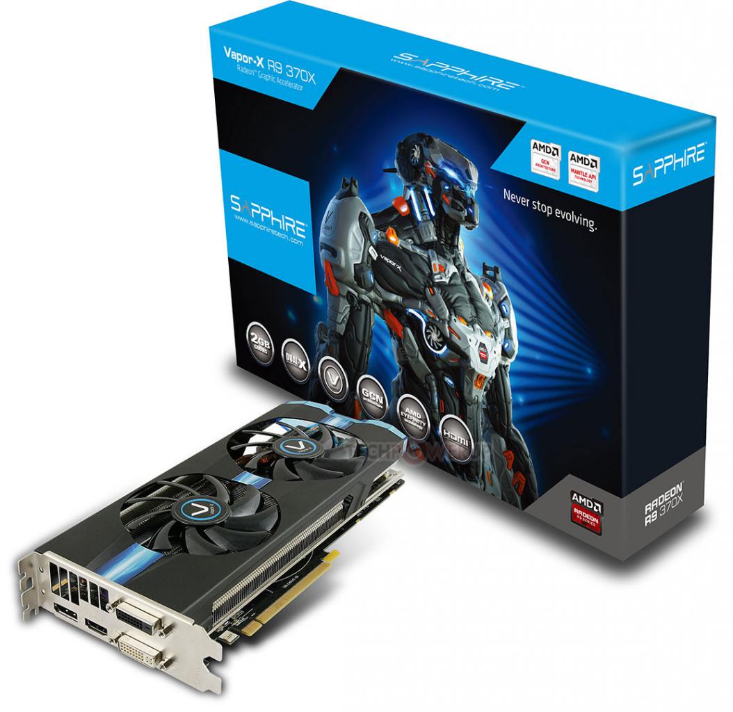 [27/08/2015] TPU zeigt Sapphire Radeon R9 370X Vapor-X: Curacao XT im neuen Gewand naht (3)