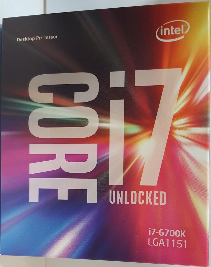 Skylake Verpackung i7 1