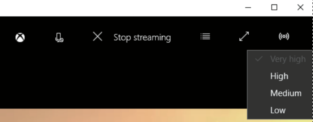 [14/08/2015] Xbox-One-Spiele können auch mit sehr hoher Qualität gestreamt werden.