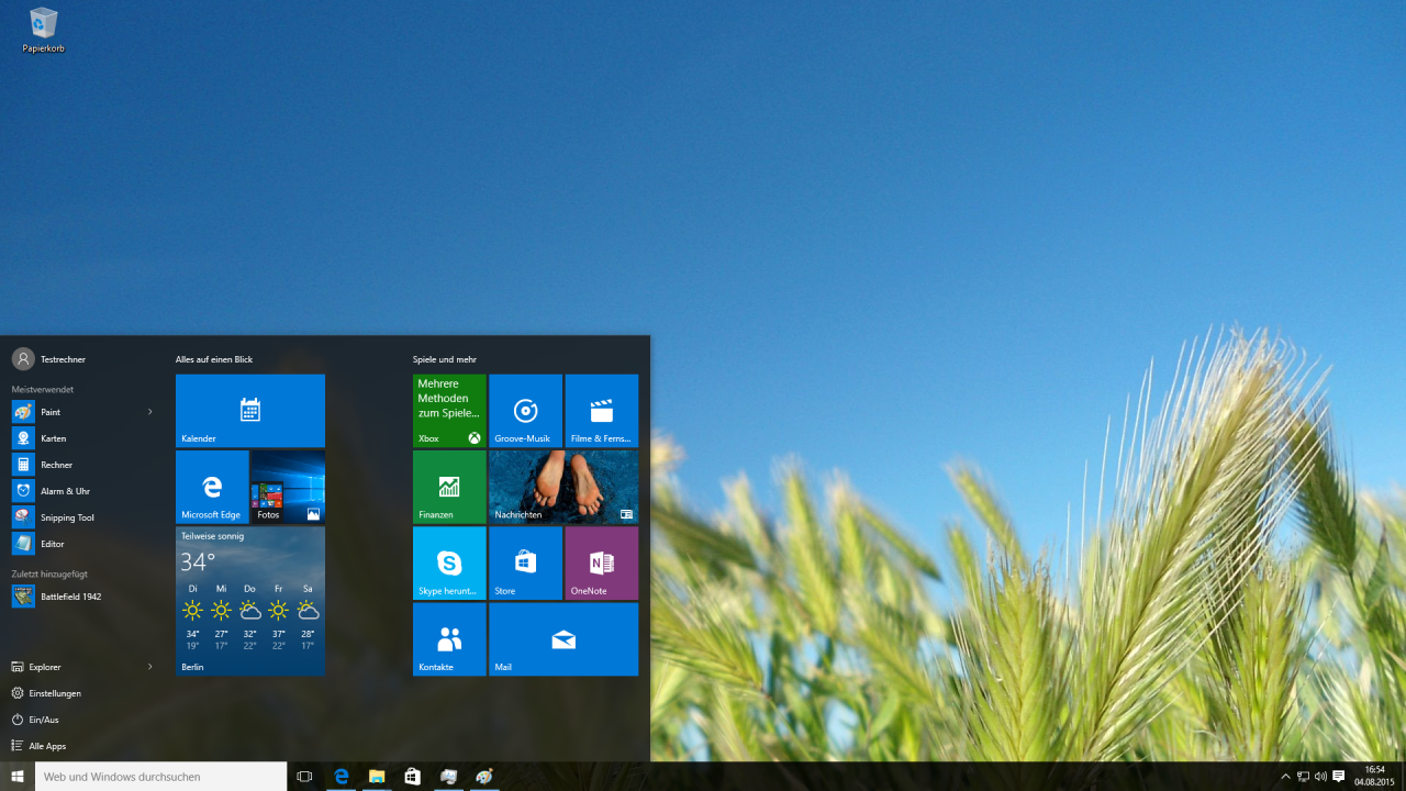[04/08/2015] Windows 10: Threshold-2-Update angeblich schon am 2. November