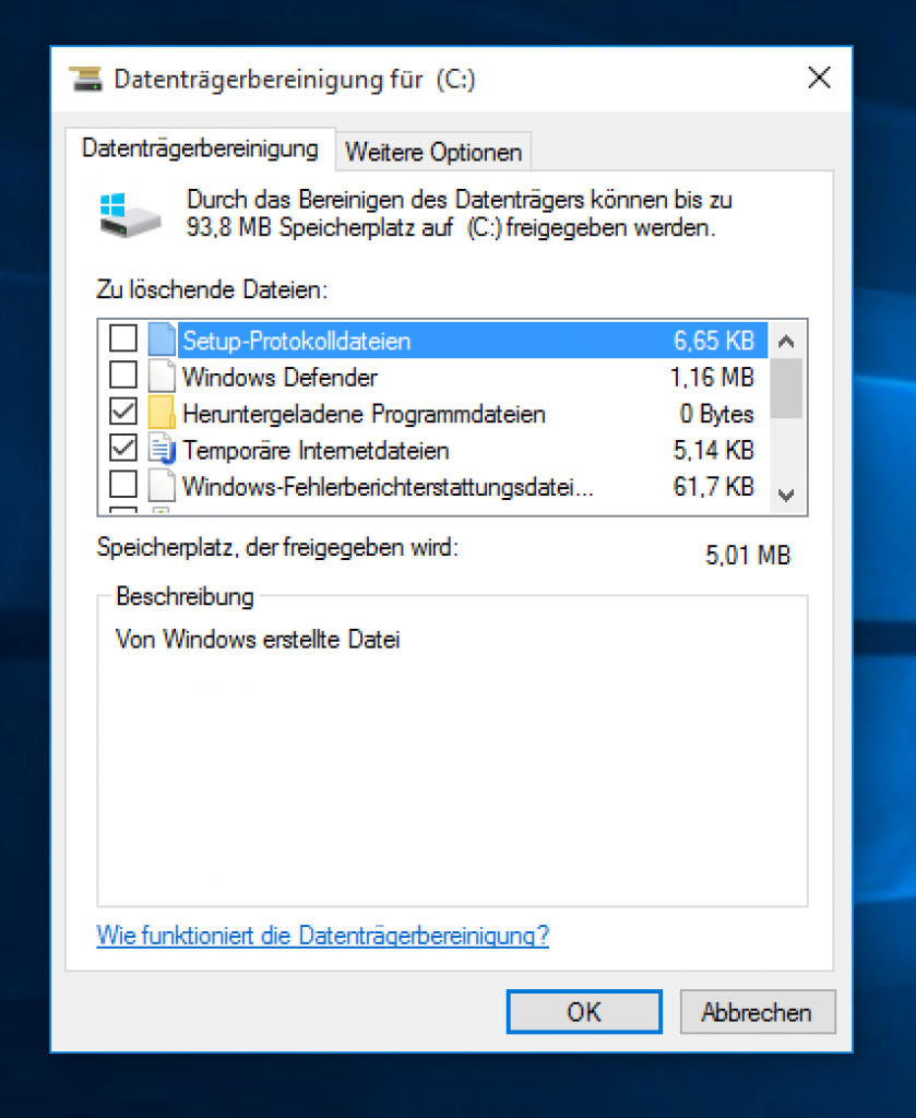 [26/08/2015] Windows 10 tunen und optimieren (1)