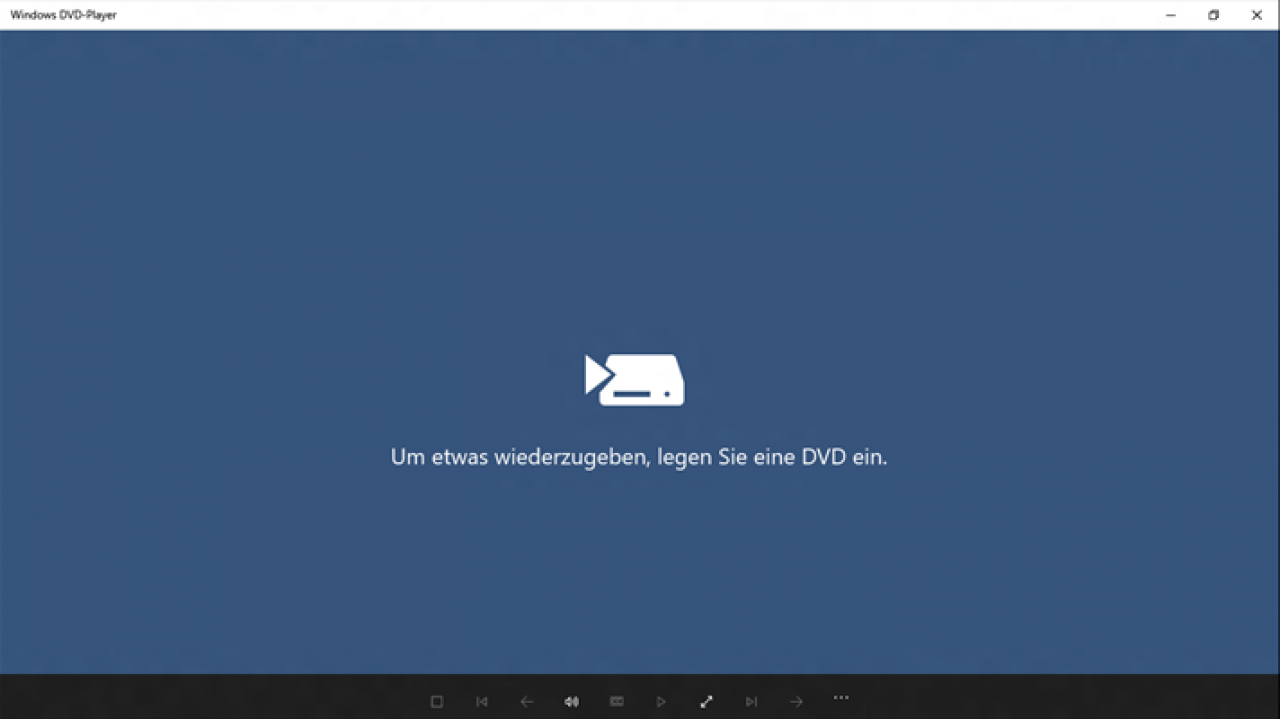[06/08/2015] Der Windows DVD Player enthält viele ärgerliche Fehler.