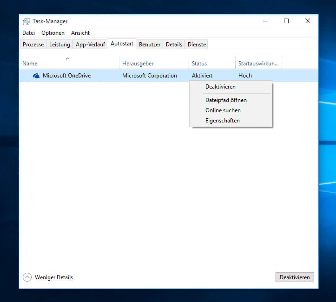 [26/08/2015] Windows 10 tunen und optimieren (5)
