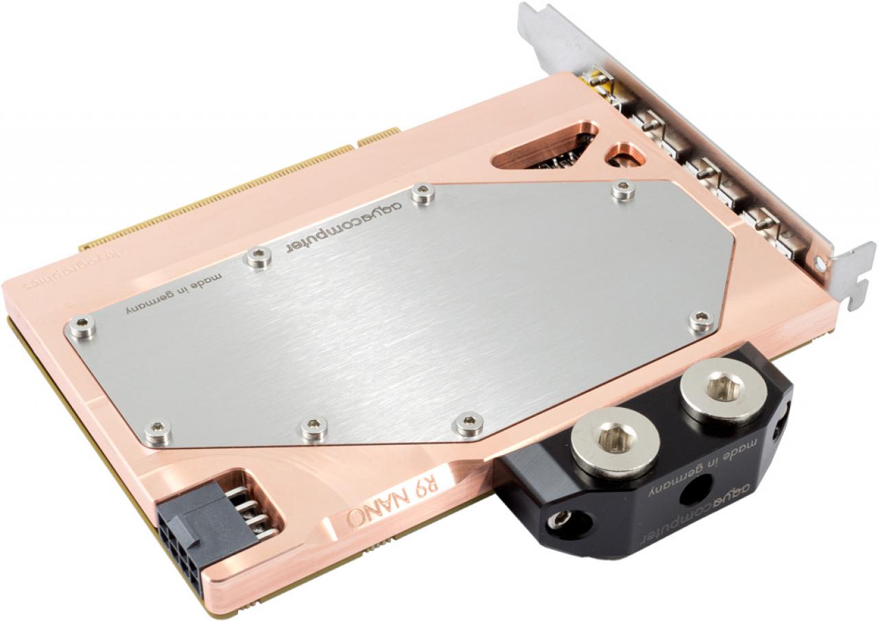 [11/09/2015] Aqua Computer Kryographics R9 Nano: Fullcover-Wasserkühler für AMDs Mini-Radeon (7)