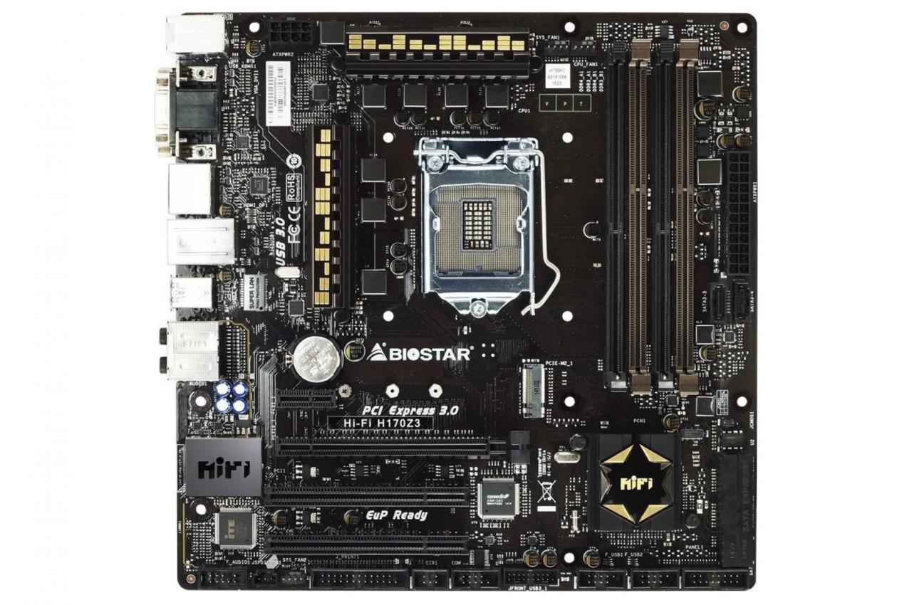 [14/09/2015] Biostar Hi-Fi H170Z3: Erstes 1151-Mainboard mit DDR4-DDR3L-Kombi (3)