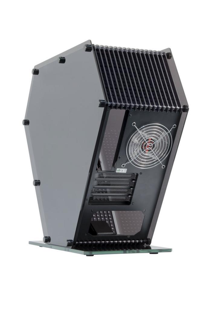 [28/09/2015] Chieftec Exquisit Design SJ-06B: Hexagon-Gehäuse für 170 Euro (5)