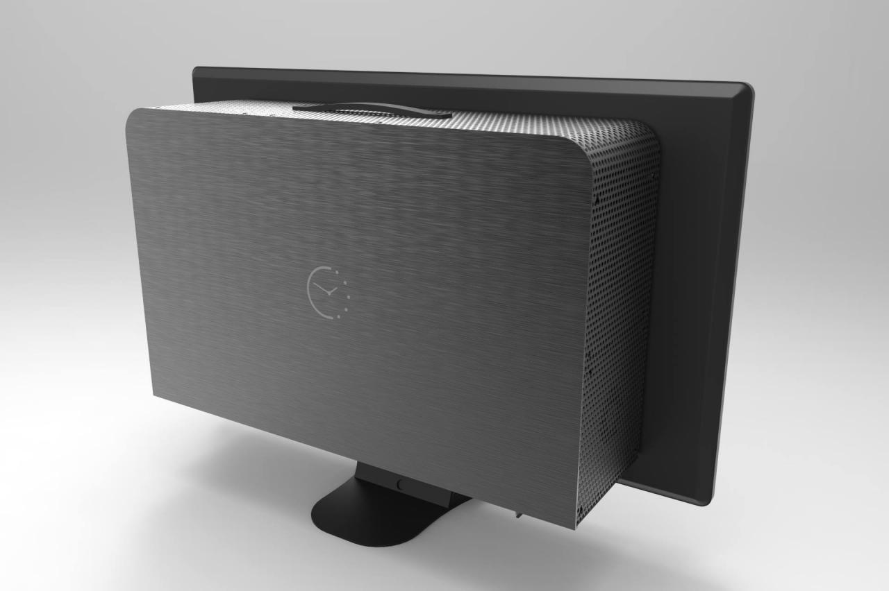 [01/09/2015] Crono Labs C1: Gehäuse mit Monitorhalterung erschafft eigene AiO-PCs (2)