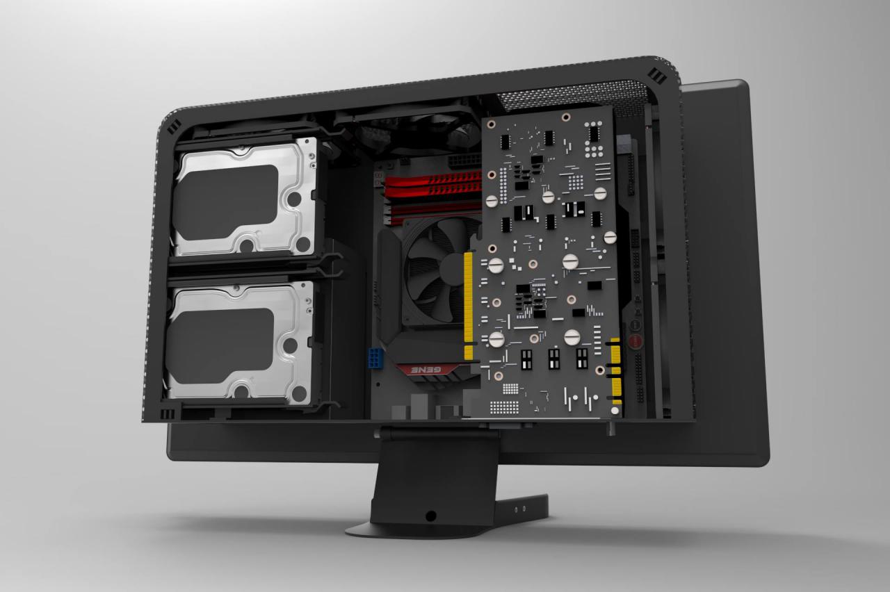 [01/09/2015] Crono Labs C1: Gehäuse mit Monitorhalterung erschafft eigene AiO-PCs (3)
