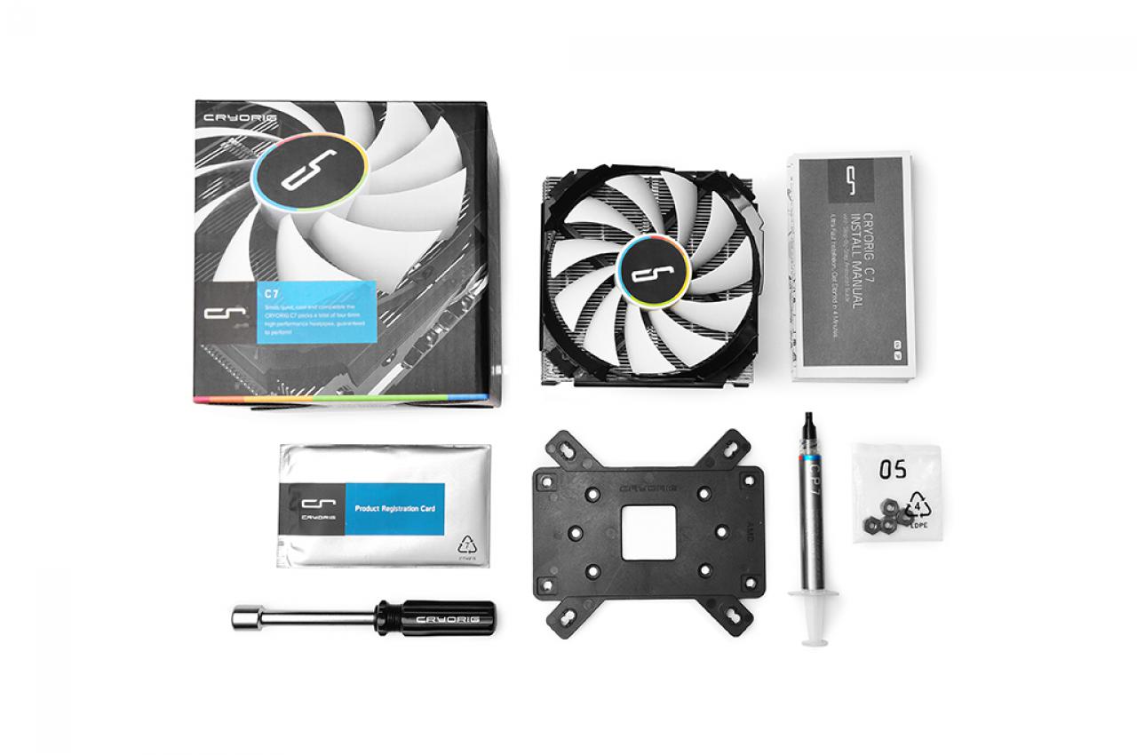 [11/09/2015] Cryorig C7: Mini-CPU-Kühler als Boxed-Ersatz für 35 Euro (9)