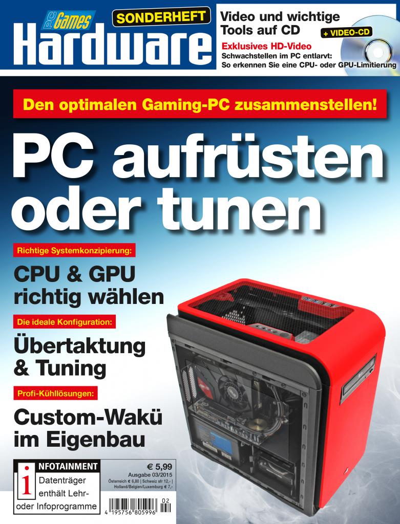 [29/09/2015] Im Handel oder als Download: PCGH-Sonderheft Aufrüsten oder tunen 2015