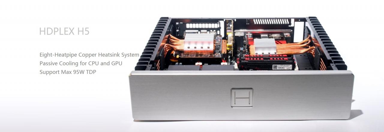 [21/09/2015] Hdplex H5 2nd Gen: Viel Kupfer kühlt Core i7-6700K auf kleinem Raum passiv (8)