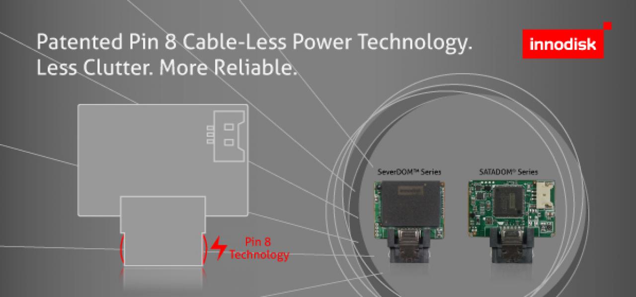 [25/09/2015] SATA Pin 8 Vcc: Innodisk verbessert Stromversorgung per SATA-Anschluss (1)