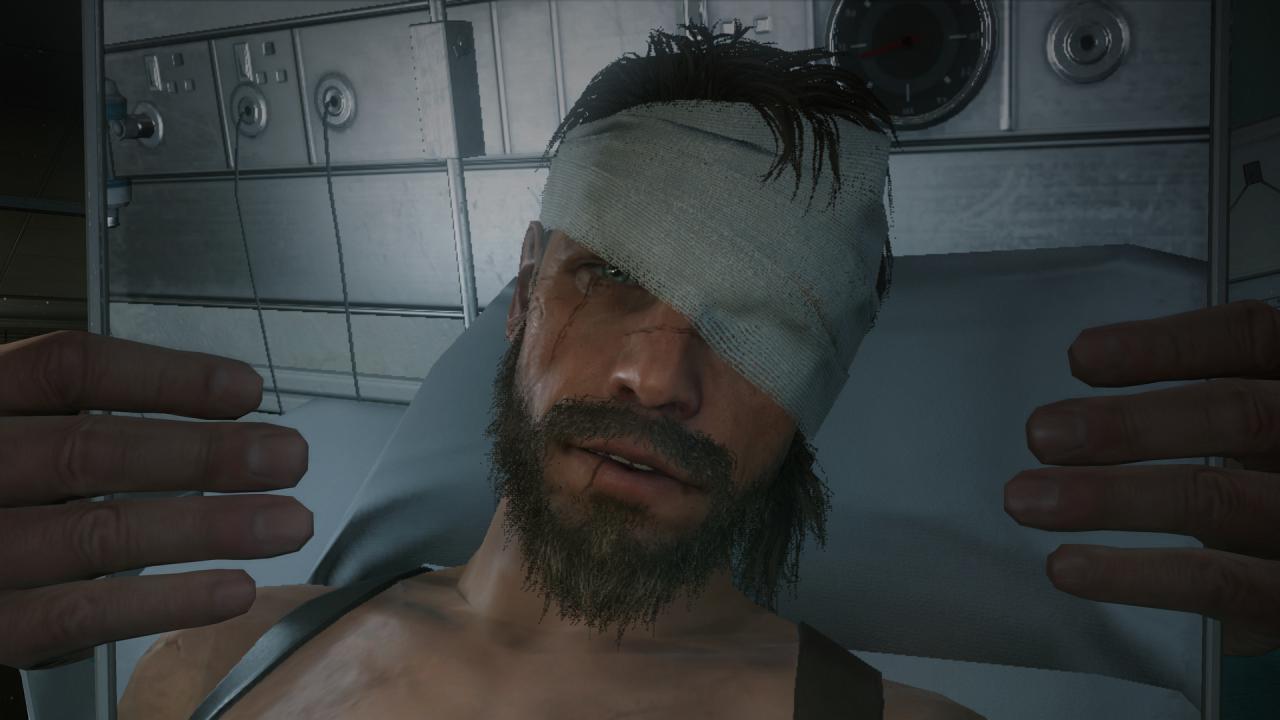 [01/09/2015] Metal Gear Solid 5 TPP: Ein Klassiker, die Spiegel werden mit drastisch reduzierter Auflösung dargestellt und wirken daher so pixelig wie flimmrig.