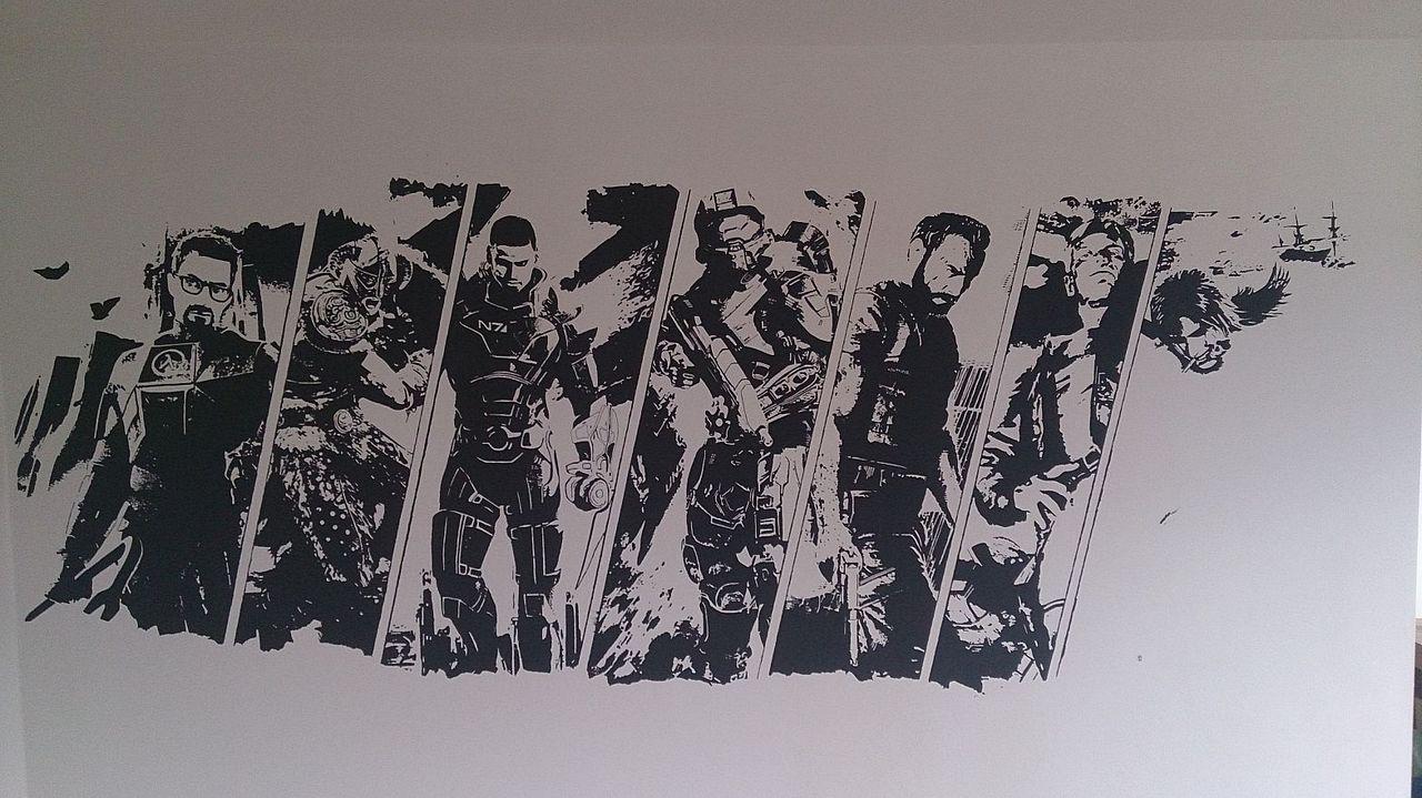 [10/09/2015] Wall of Heroes: Lara Croft, Max Payne & Co. als Wandbemalung (18)