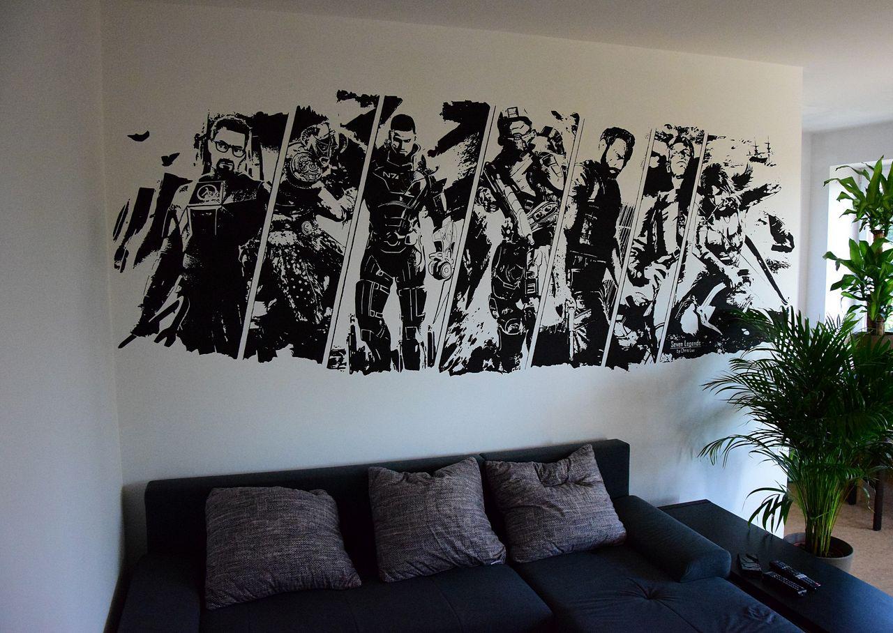 [10/09/2015] Wall of Heroes: Lara Croft, Max Payne & Co. als Wandbemalung (22)