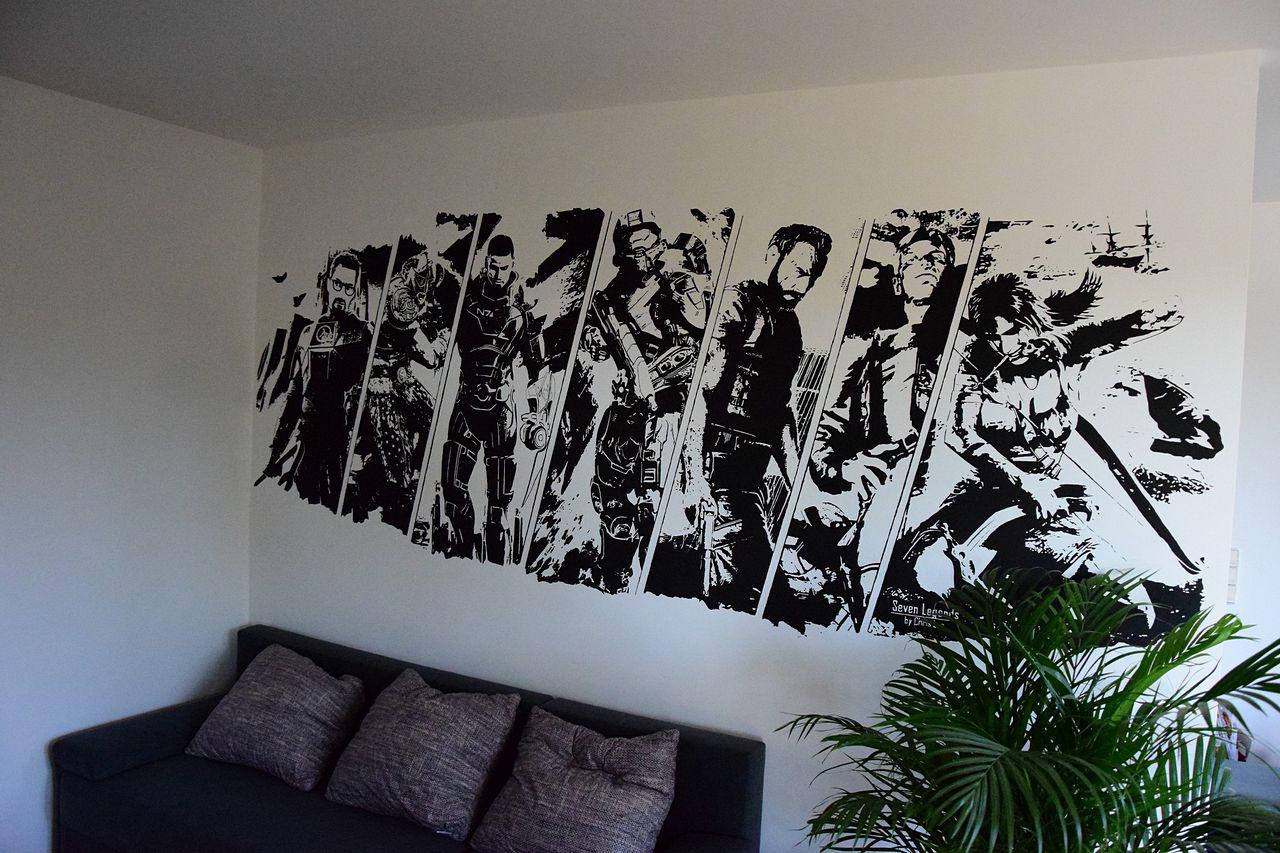 [10/09/2015] Wall of Heroes: Lara Croft, Max Payne & Co. als Wandbemalung (24)