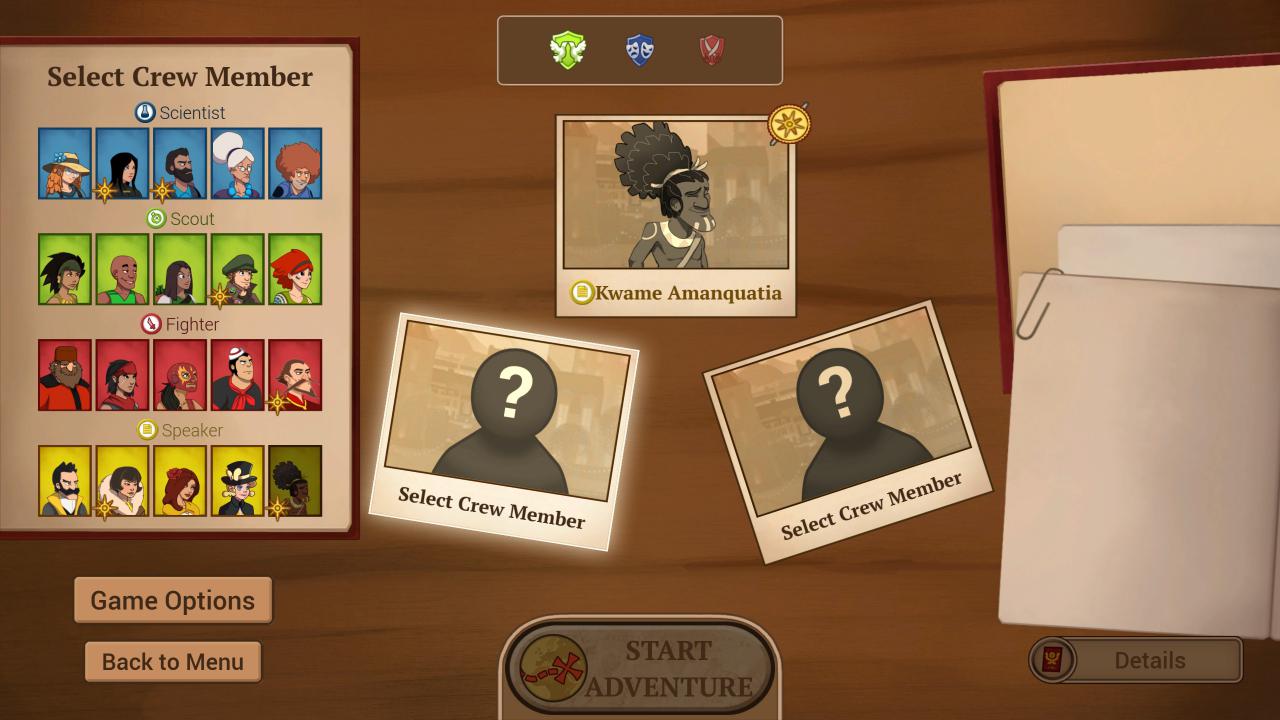 [28/09/2015] Renowned Explorers im Test: Dann folgt die Auswahl der Party