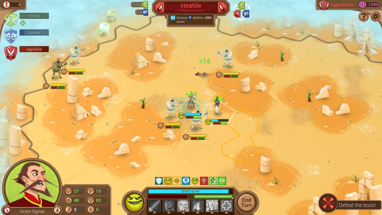 [28/09/2015] Renowned Explorers im Test: Der spruchstarke Kwame liegt darnieder.