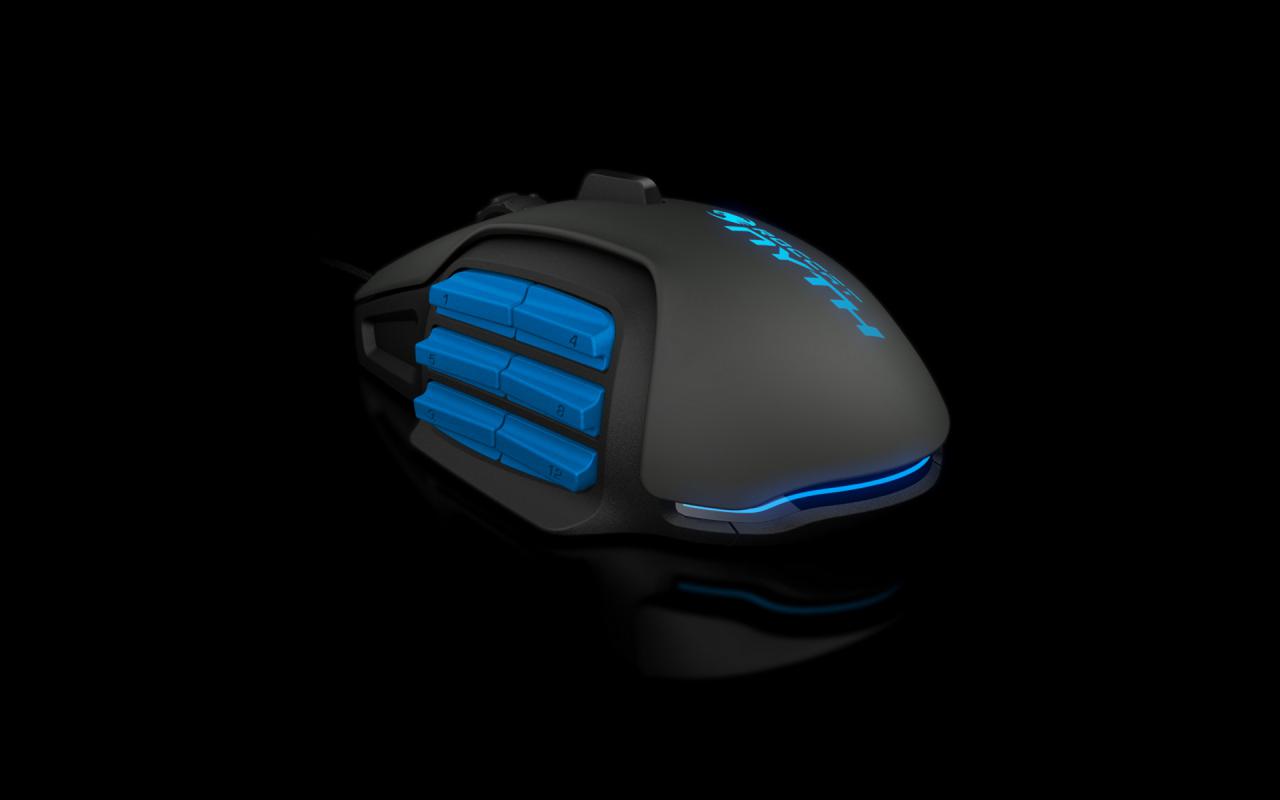 Roccat Nyth - Roccats modulare MMO-Maus mit wechselbaren Daumentasten im Test (13)