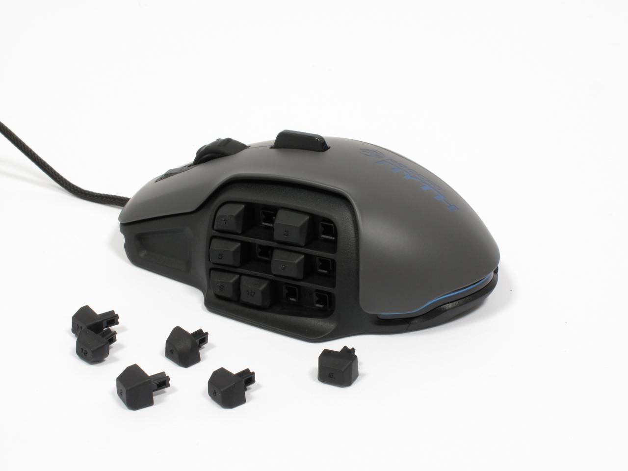 [03/09/2015] Roccat Nyth - Roccats modulare MMO-Maus mit wechselbaren Daumentasten im Test (5)