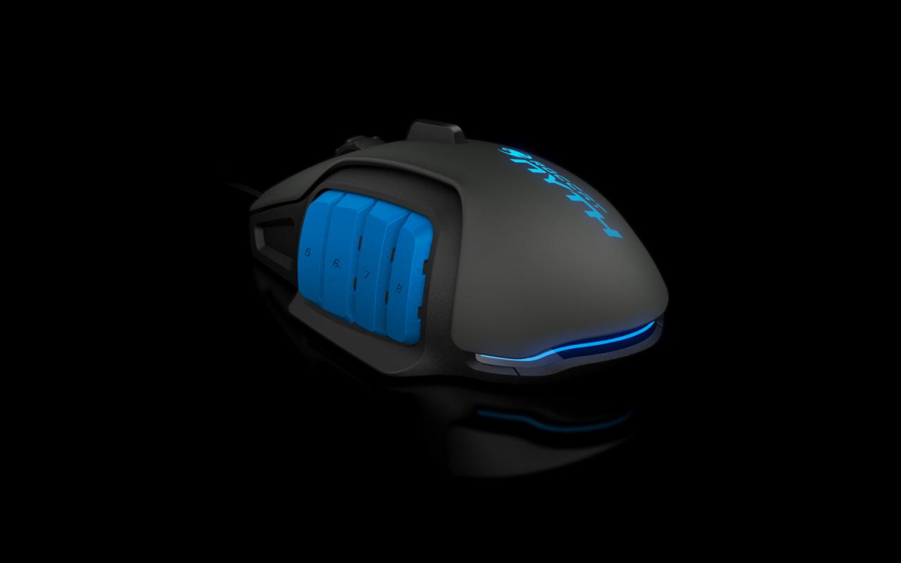 Roccat Nyth - Roccats modulare MMO-Maus mit wechselbaren Daumentasten im Test (18)