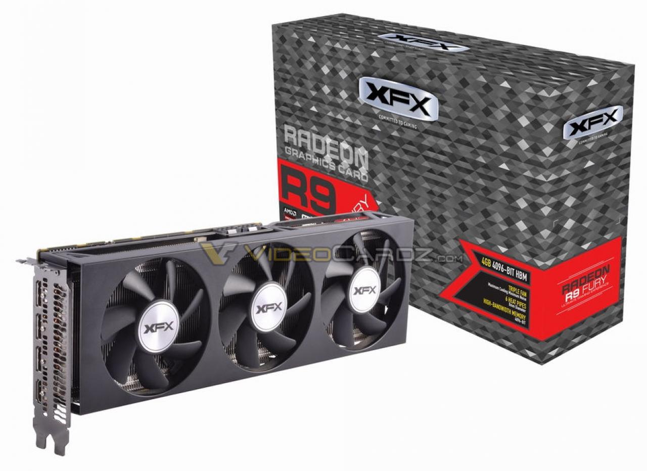 [18/09/2015] Radeon R9 Fury: Viertes Custom-Design soll von XFX stammen (3)