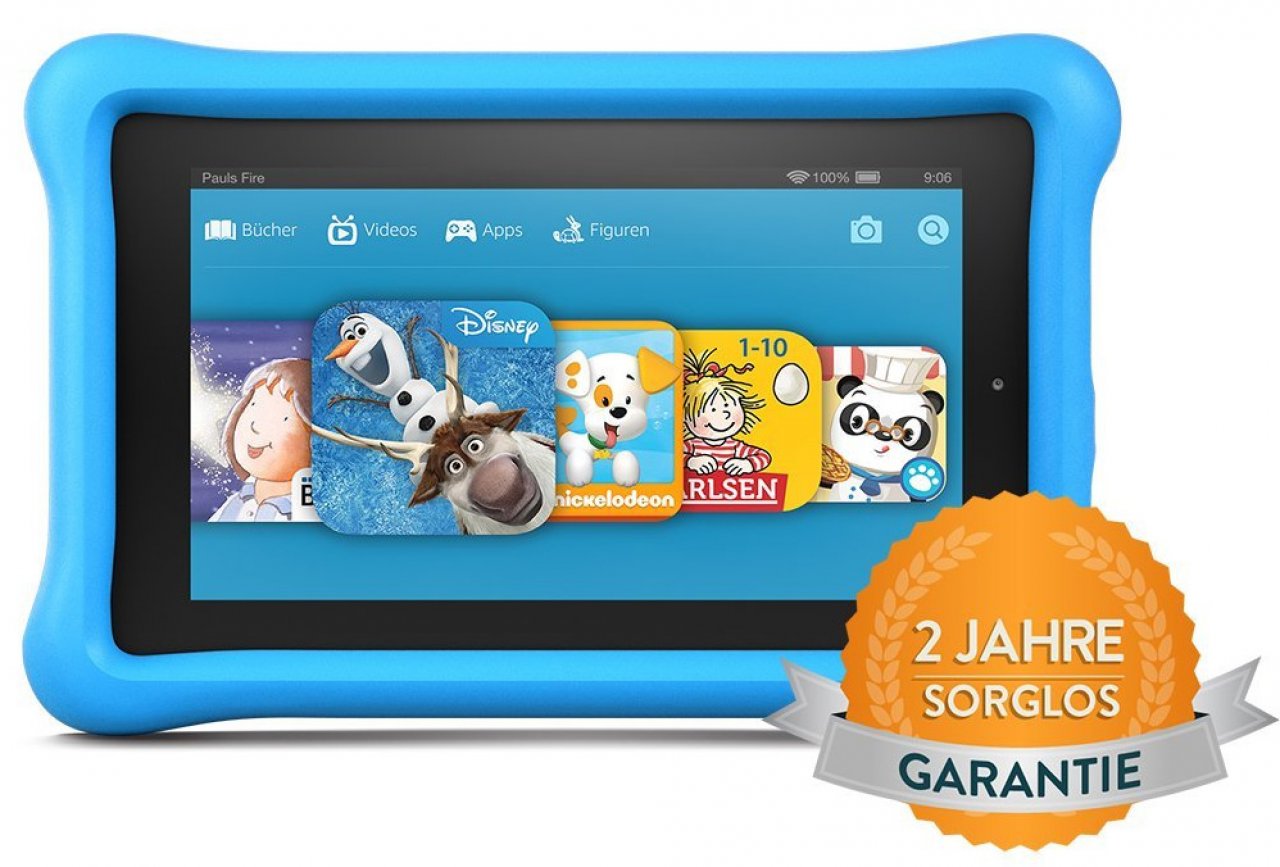 Die Fire-Tablet-Kids-Geräte gibt es für verschiedene Altersgruppen.