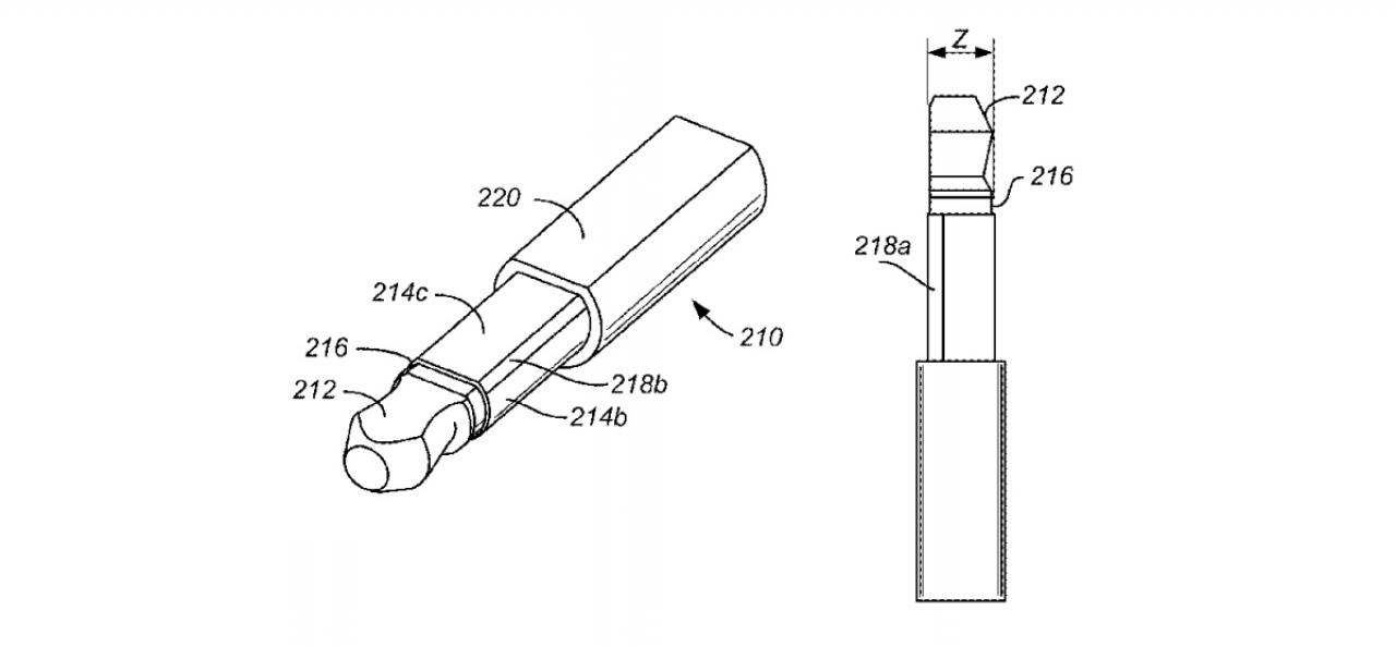 [25/09/2015] Der neue Stecker von Apple in D-Form kann auch flexibel sein.