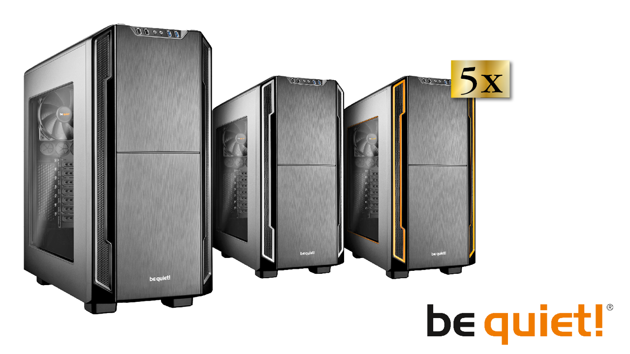 [01/10/2015] 5x be quiet Silent Base 600