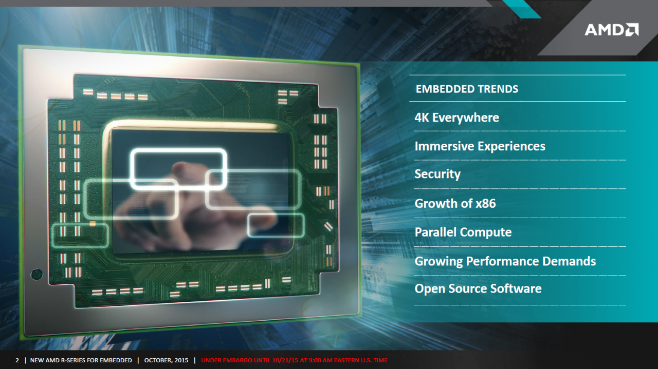 [21/10/2015] AMD Merlin Falcon: Embedded-Carrizo beherrscht DDR4 neben DDR3 (1)