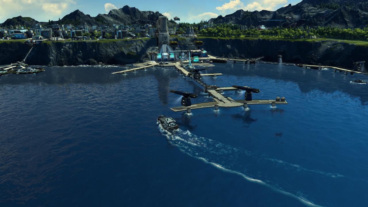 [28/10/2015] Anno 2205: Die Wellendarstellung ist nur eines von unzähligen liebevollen Details.